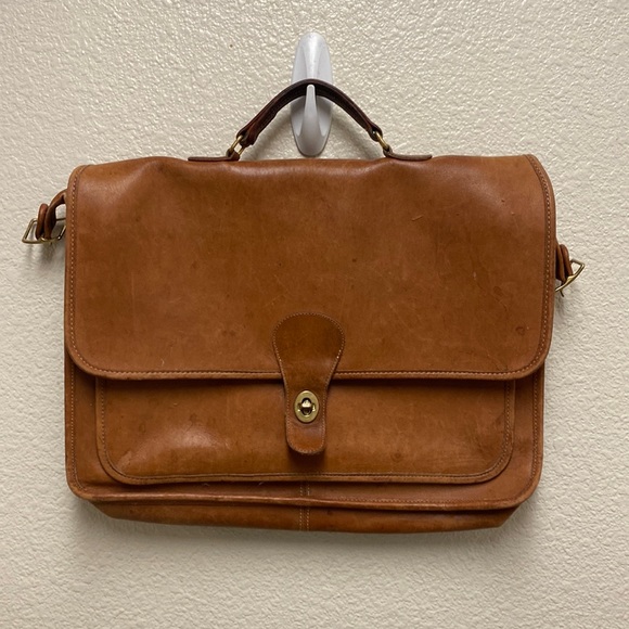 Coach Bags Vintage Coach Leather Briefcase Poshmark
